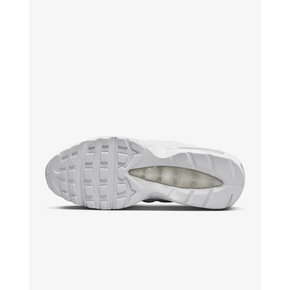 Nike Air Max 95 Essential Triple White Grey Mens Running CT1268 100 - SIZE 7.5 main image 9